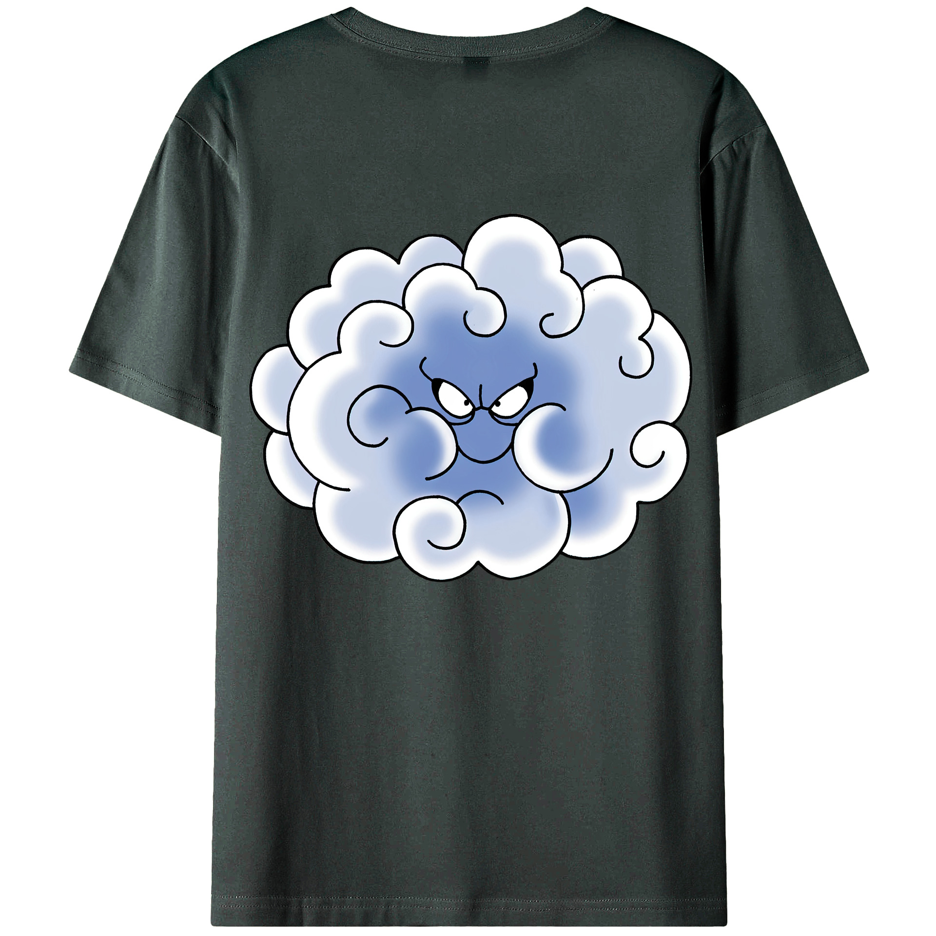 （画像用） ドラゴンクエスト Doragon Kuesuto Dragon Quest 綿100％ メンズ半袖Tシャツ（バックプリント） 通気性